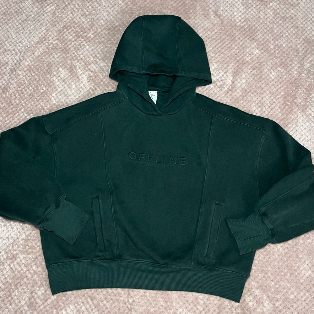 AERIE OFFLINE Cropped Hoodie
